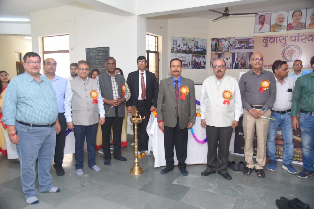 ICAR Publication Exhibition organized by Library DUVASU on 14-15 November 2022
